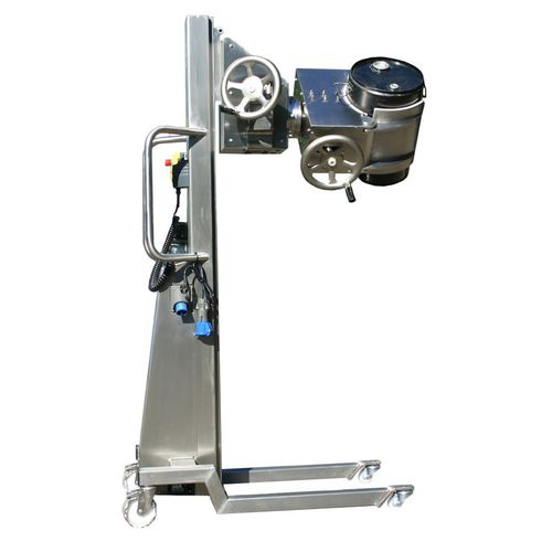 Semi-electric stacker truck BS120 SL DVLwalk-behindfor drumsinox