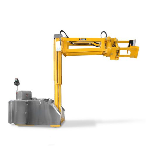 Electric stacker truck BS106 DVLI Lwalk-behindcounterbalanced