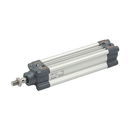Pneumatic cylinder STD serieswith piston rodwith through roddouble-acting