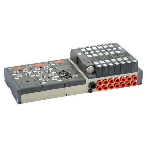 Золотниковый пневматический гидрораспределитель серии EB 80с электроприводомпневматический