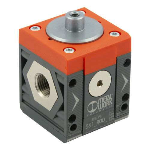 Регулятор давления воздуха серии REG SYдиафрагма одноступенчатый, анодированный алюминий