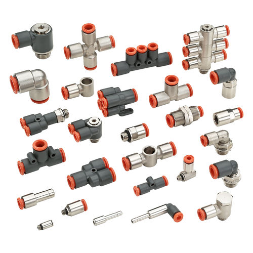 Гидравлический фитинг серии R, F, XR с резьбой push-inT