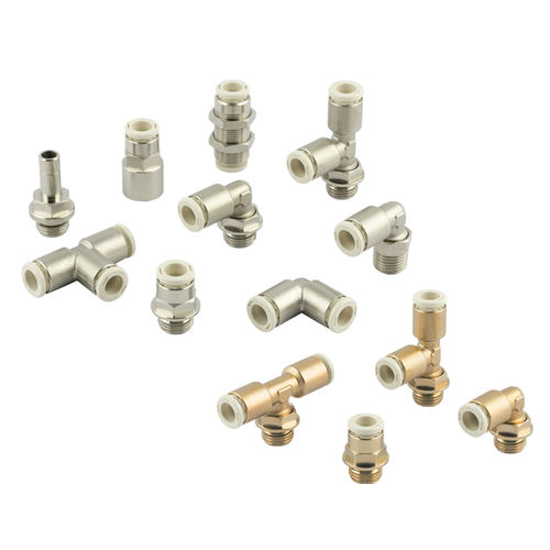 Пневматический фитинг серии F PLUS для вакуумного вставного монтажаT