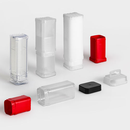 Пластиковая упаковочная туба БлокПаксквадраткруглыйбарьер