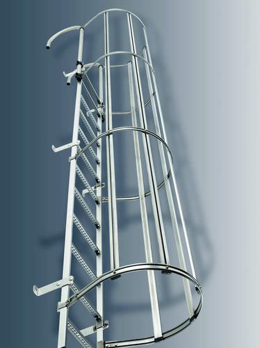 Лестница из нержавеющей стали 5 040 - 10 080 | Серия VAMодинарныйдля валас защитным кожухом