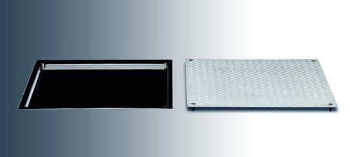 Люк из нержавеющей стали макс. 780 х 780 мм | HS11 квадратный