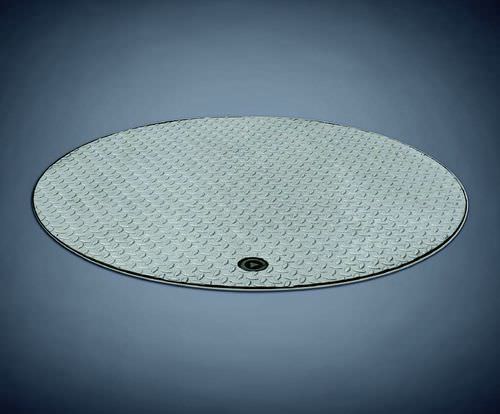 Люк из нержавеющей стали макс. ø 1 200 мм, 150–400 кН | HS8-Круглый