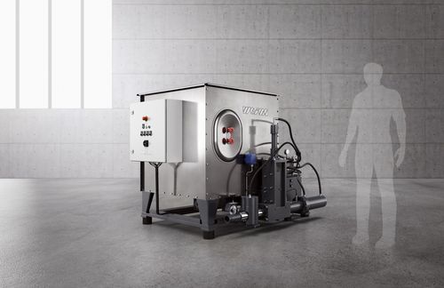 Машина для брикетирования пыли C 150для биомассы, древесной щепыдля цилиндрических брикетов