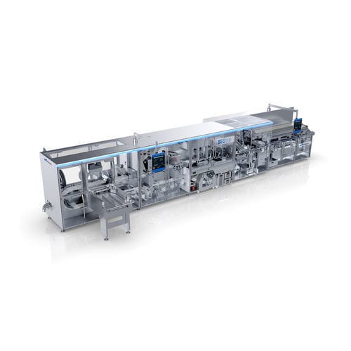 Автоматическая упаковочная машина BLU 200 блистер-бутылка-шприц