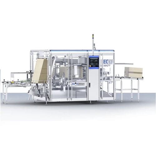 Горизонтальный упаковщик в коробки EC 12автоматическийжурнал гибкой упаковки