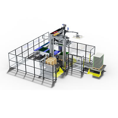 Депаллетизатор слоев VEGA80для стеклянных бутылокдля перемещения лотков