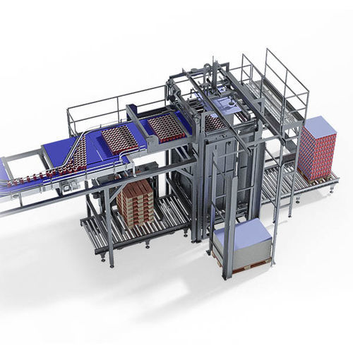 Депаллетизатор слоев VEGA120B для пищевой промышленности и производства напитковавтоматическая банка