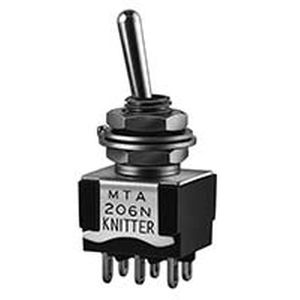 Рычажный переключатель серии МТА, многополюсный, прочный, переменного тока