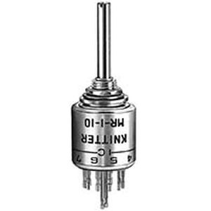 Поворотный переключатель серии MRОднополюсный2-полюсный4-полюсный