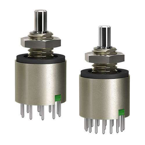 Кодовый переключатель MR50поворотный однополюсныйIP68