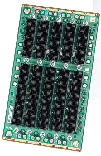 Слоты объединительной платы VPX 6U6-10