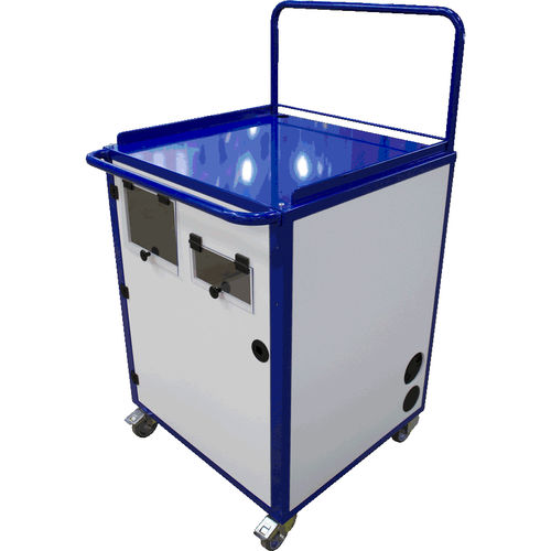 Мобильная компьютерная рабочая станция MOBICAR XLindustrialdesk topprofessional