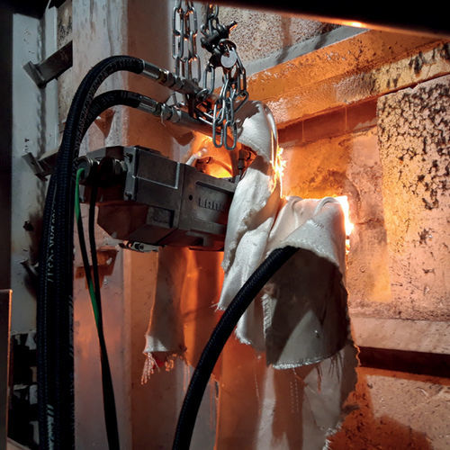 Тепловизор для стекольной промышленностидля обработки изображений в печах