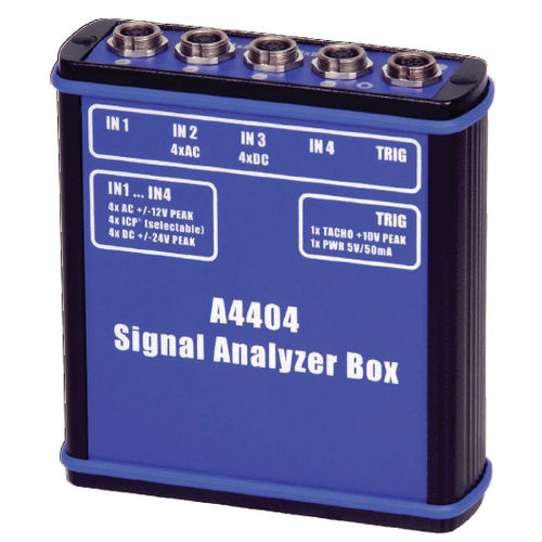 Анализатор вибрации для профилактического обслуживания A4404 SABпереносной, четырехканальный