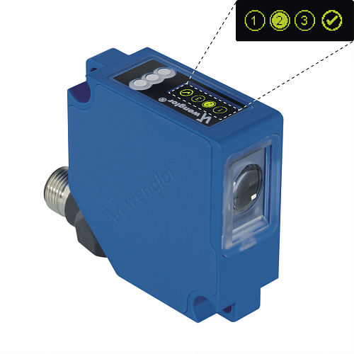 Датчик цвета RGB WP04NAT80фотоэлектрическийцифровойLED