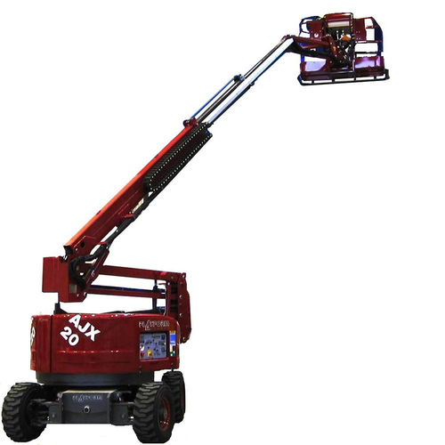 Коленчатый подъемник самоходный SEL 20 AJXколесныйдизельный двигательэлектрический