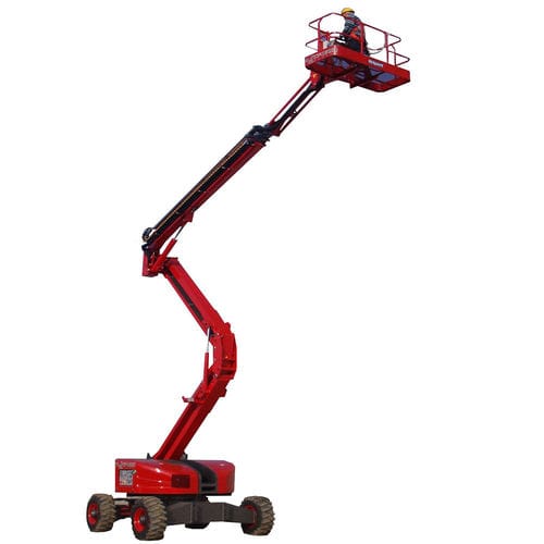 Коленчатый подъемник самоходный SEL 23 AJXколесныйдизельный двигательэлектрический