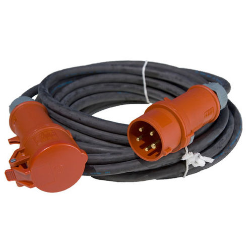 5-pole plug and socket CEE