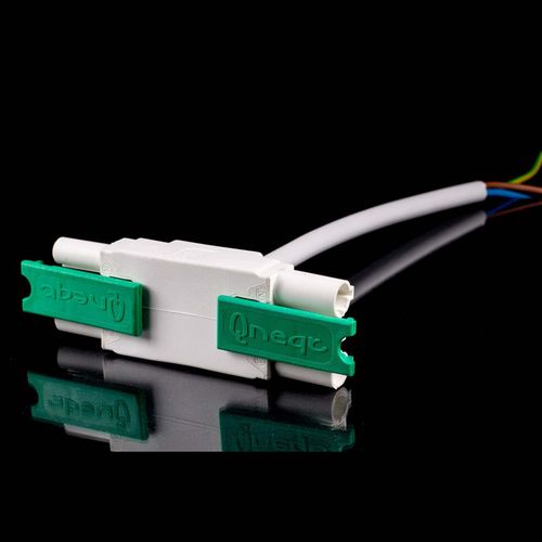 Built-in plug and socket Q-Tplug 3-polepush-inscrew-in