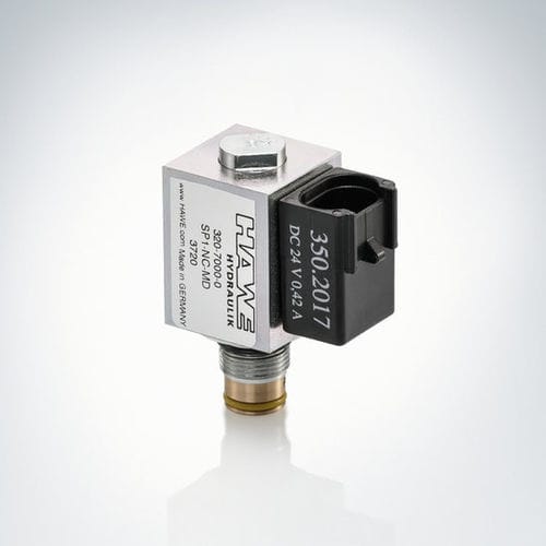 Тарельчатый гидрораспределитель, электрогидравлический, 2/2-ходовой