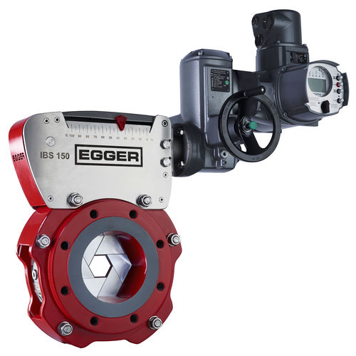 Iris® valve IBSwith handwheelpneumaticelectric