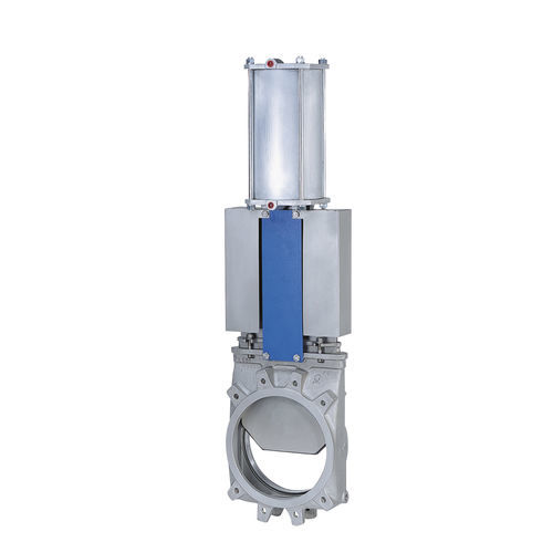 Задвижка шиберно-ножевая СХСс маховикомпневматическийэлектрический привод