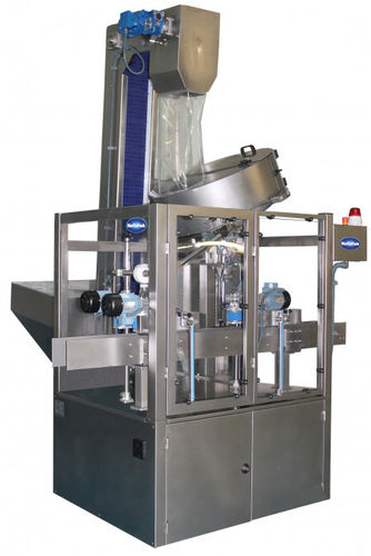 Линейная укупорочная машина MCP 5000автоматическаядля стеклянной тарыпот