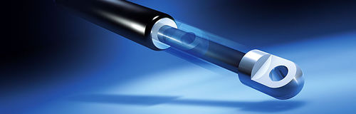 Мебельная газовая пружина компактная