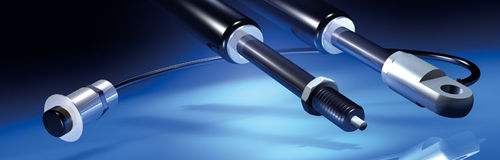 Газовая пружина промышленного назначения с запиранием