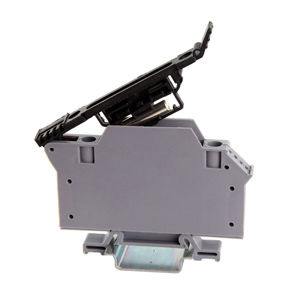 Клеммная колодка для монтажа на DIN-рейку 43437 с рычажным управлением, с пластиковым предохранителем