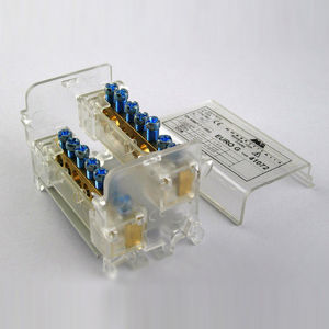 Клеммная колодка для монтажа на DIN-рейку 41072вставное винтовое соединениебиполярное