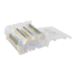 Клеммная колодка для монтажа на DIN-рейку 41214штекерное винтовое соединение