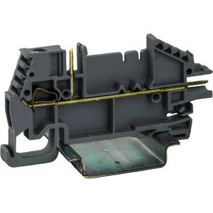 Клеммная колодка для монтажа на DIN-рейку серии 42567вставная безвинтовая пружина