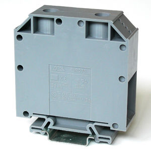 Клеммная колодка для монтажа на DIN-рейку серии 43405 винтовое соединение проходное