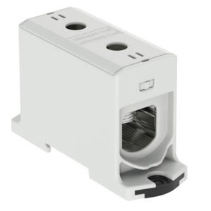 Клеммная колодка для монтажа на DIN-рейку серии 606240винтовые соединениясерый проходной