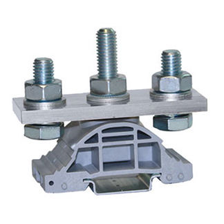 Клемма с винтовым зажимом 401152 проходная сильноточная