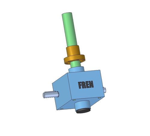 Вращающийся винтовой домкрат BG0002.5-L-Oaluminumcubic