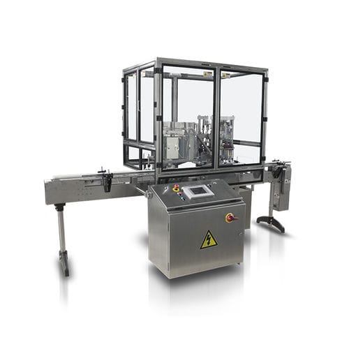 Ротационно-винтовая укупорочная машина серии CMавтоматическаяс обжимной машиной