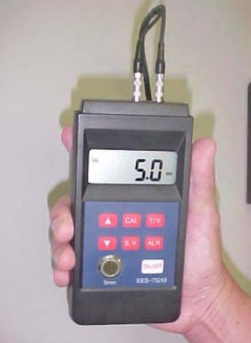 Портативный толщиномер Ees Tg 10с цифровым дисплеемультразвуковойручной