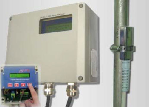 Doppler ultrasonic flow meter EASZ 3000for waterfor sludgefor solids