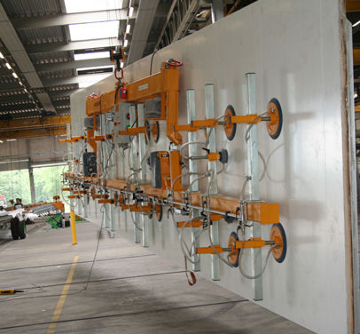 Поворотное вакуумное подъемное устройство для плоских грузовдля цилиндрических грузов, горизонтальных