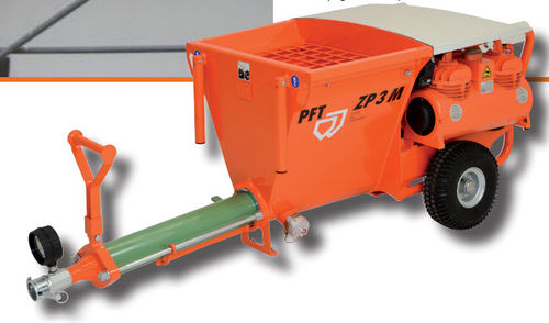 Concrete pump for industrial applications ZP 3 Mfor constructionelectric