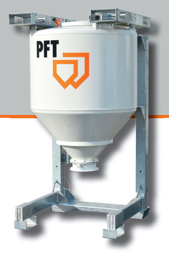 Silo with mixer TWINLEG