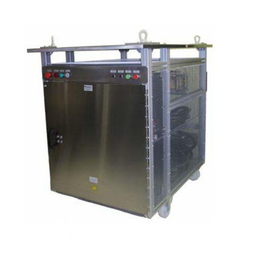 Блок резистивной нагрузки ET1761ACмобильный с водяным охлаждением