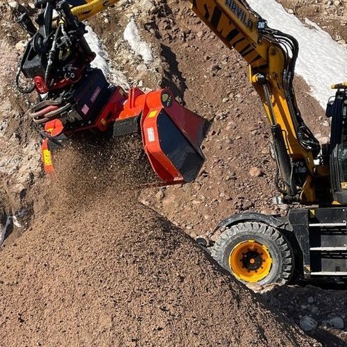 Просеивающий ковш серии VS для погрузчиков